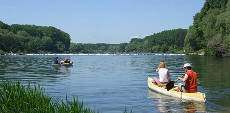 Canoeing - Danube River branches