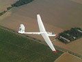 Gliding over Countryside