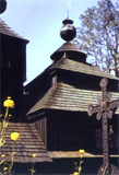 The wooden church in Bodruzal - from the book  Wooden Churches in Slovakia