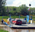 Ferry at the Border Crosssing  Zahorska Ves - Angern