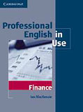 Professional English in Use - Finance - Cover Page