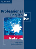 Professional English in Use - Marketing - Cover Page