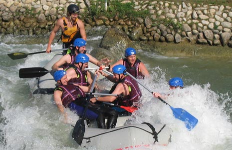 Čuňovo - rafting 24.9.2005