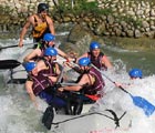 Whitewater rafting in Cunovo