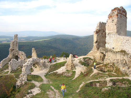 The Area of the Cachtice Castle