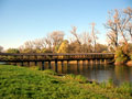 Wooden Bridge over the Small Danube