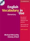 English Vocabulary in Use: Elementary - obálka