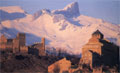 Hrad Sion v údolí Rhonetal - ukážka z knihy