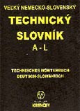 Veľký technický nemecko-slovenský slovník A-L - obálka