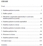 Hudobno-pohybová rytmika - Obsah