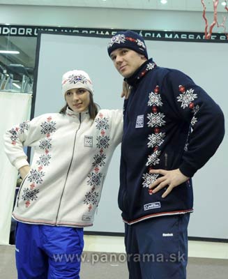Olympics fashion Made in Slovakia for Winter olympics in Vancouver.
