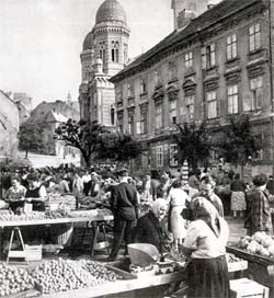 Rybné námestie v Bratislave, trh