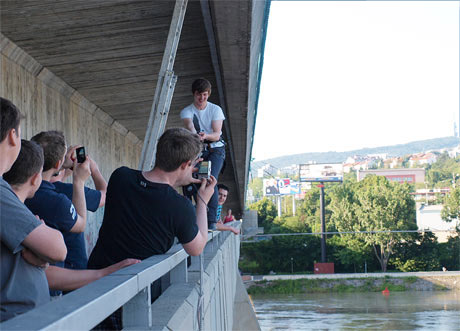 Bridge Swing Jumps from the Lafranconi Bridge 1.