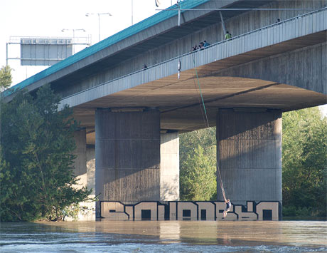 Bridge Swing Jumps from the Lafranconi Bridge 5.