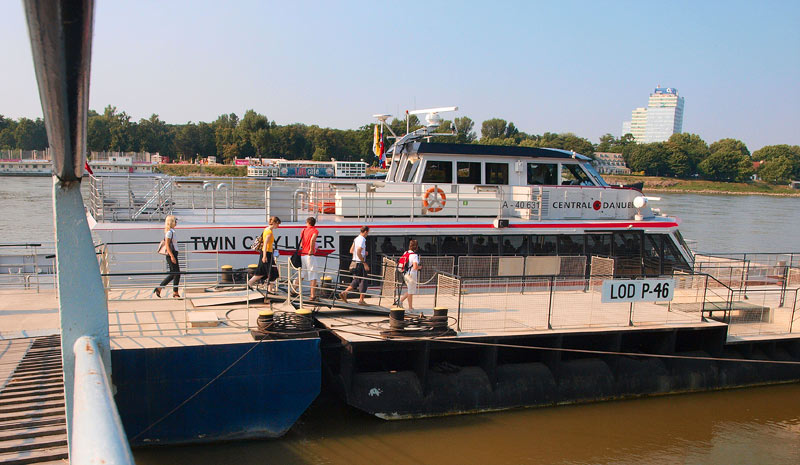 The Danube Report: With Twin City Liner from Bratislava to Vienna and Back.