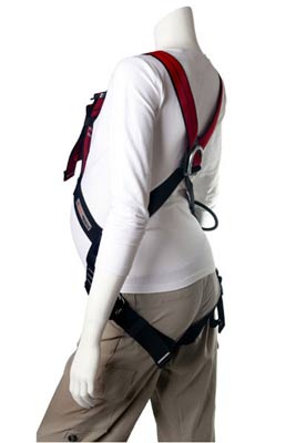 Harness for pregnant climbers