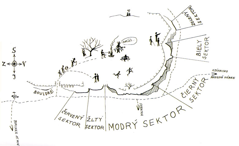 Climbing guide for Male Karpaty area