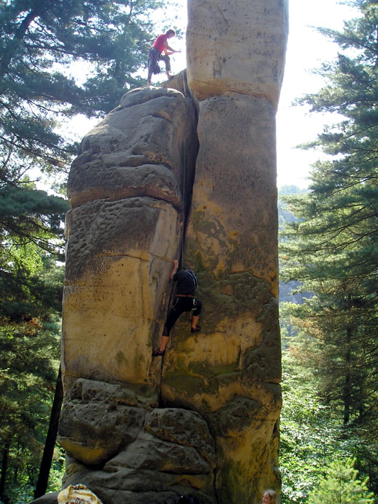 Nástup do Nemeckej cesty na Kobyle