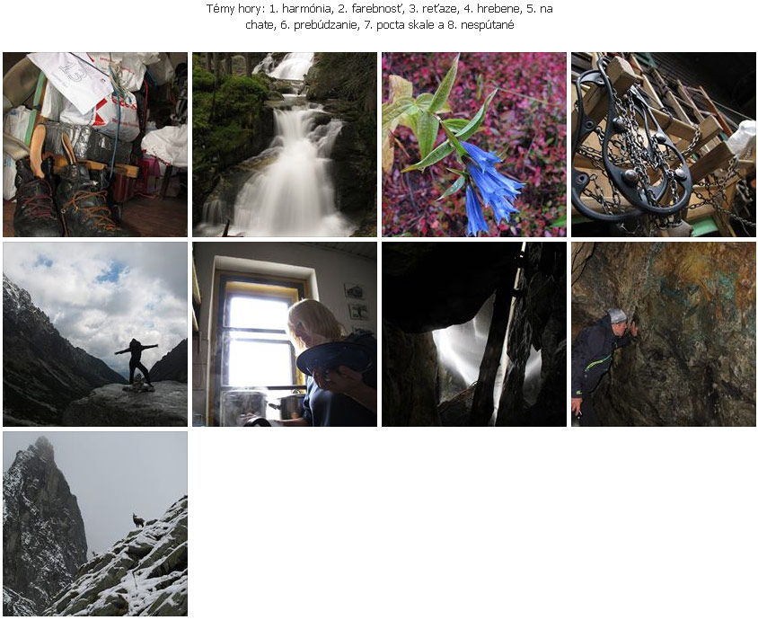 Tatranský fotomaratón 2013 - víťazné fotografie kategórie Hory