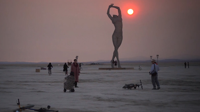 Z festivalu Burning man