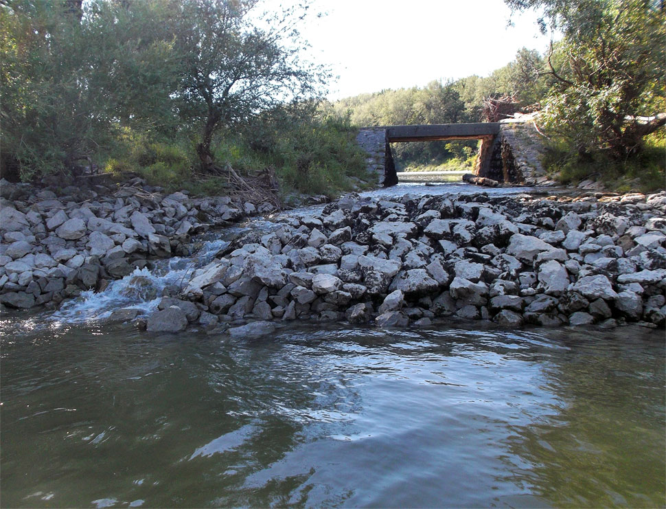 This bridge was removed in 2020. The Spittelauer Branch is directly connected to the Danube