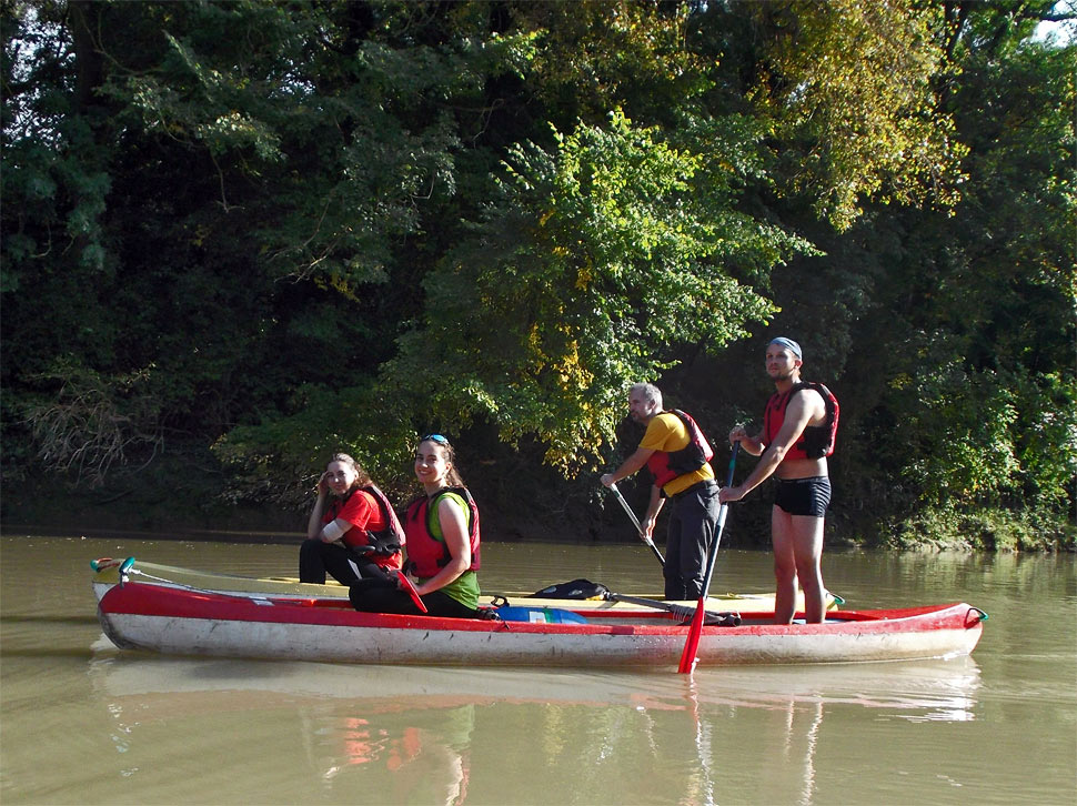 Pedal and Paddle Trip Karloveska Zatoka - Stopfenreuth - Karloveska Zatoka, Sept 6, 2014