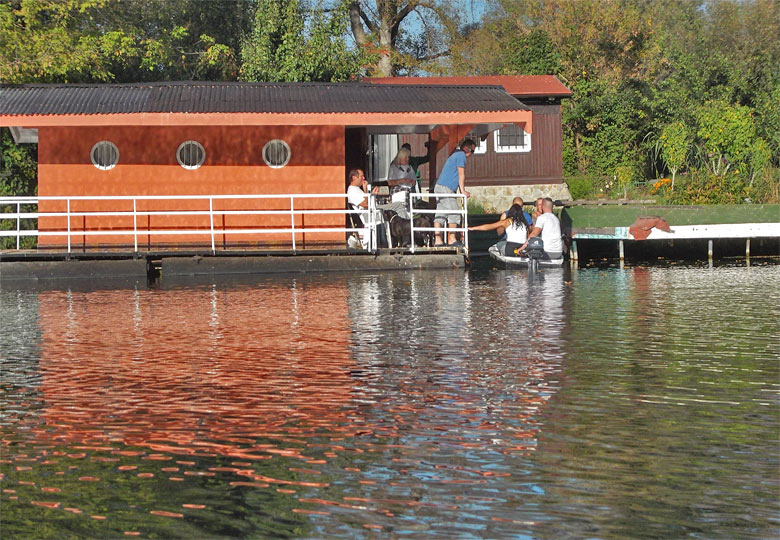 Danube River branch near Bodiky, Slovakia