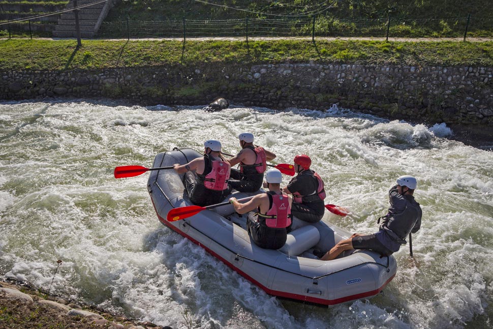 Rafting in Cunovo 1