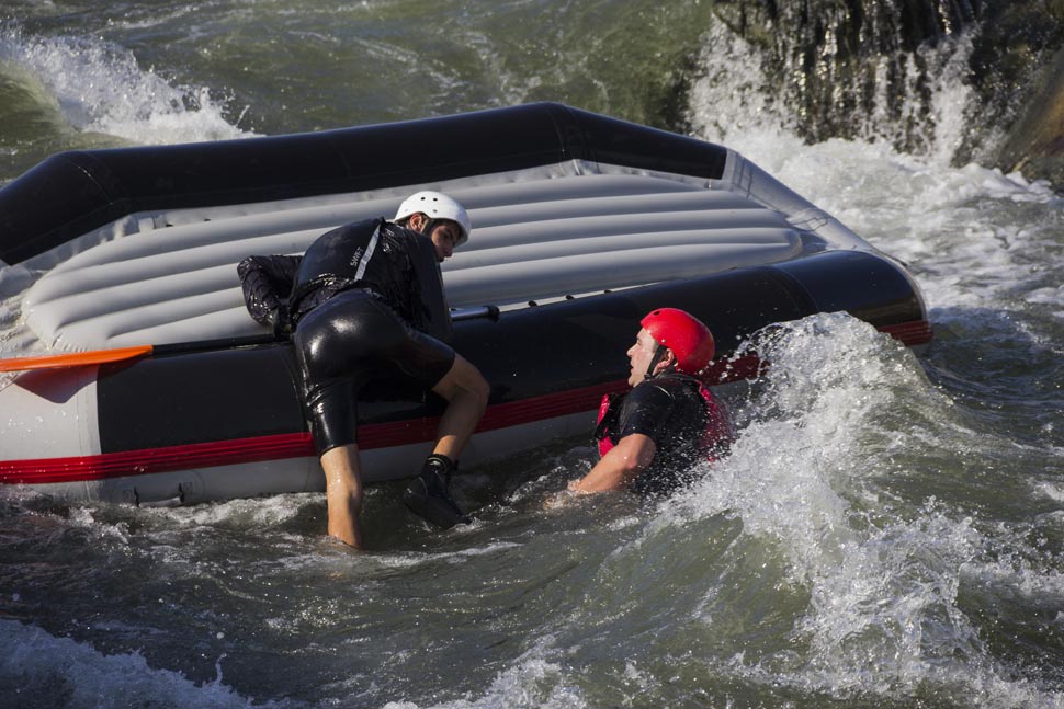 Rafting in Cunovo 1