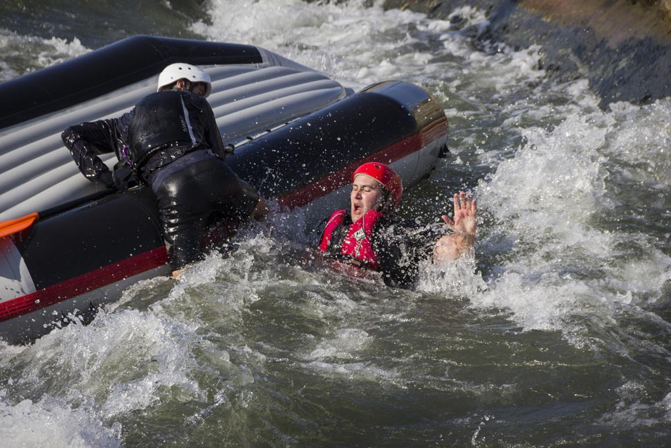 Rafting in Cunovo 1