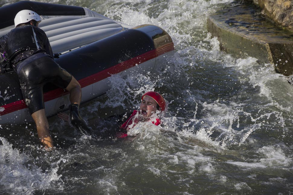 Rafting in Cunovo 1