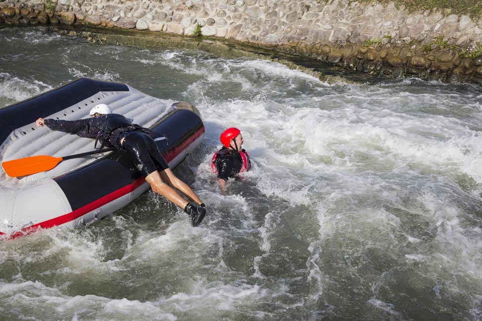 Rafting in Cunovo