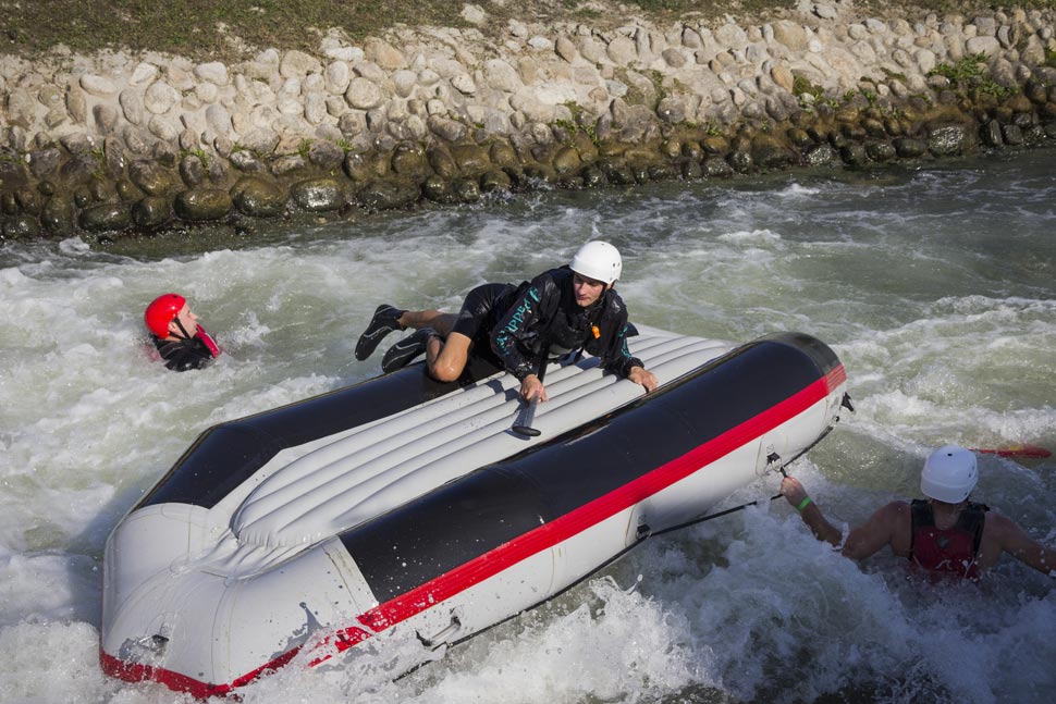 Rafting in Cunovo