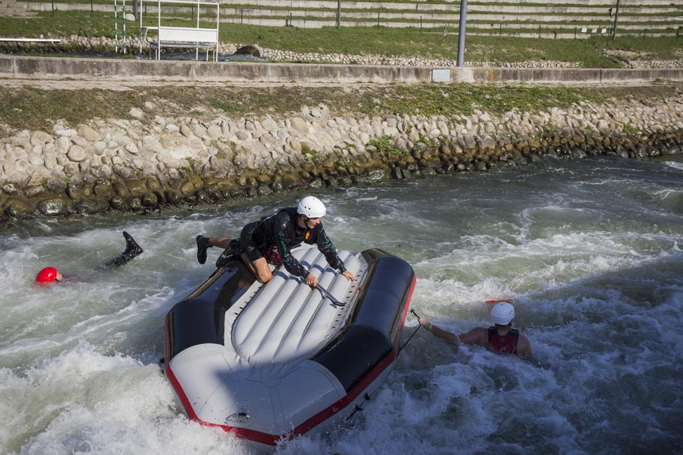 Rafting in Cunovo