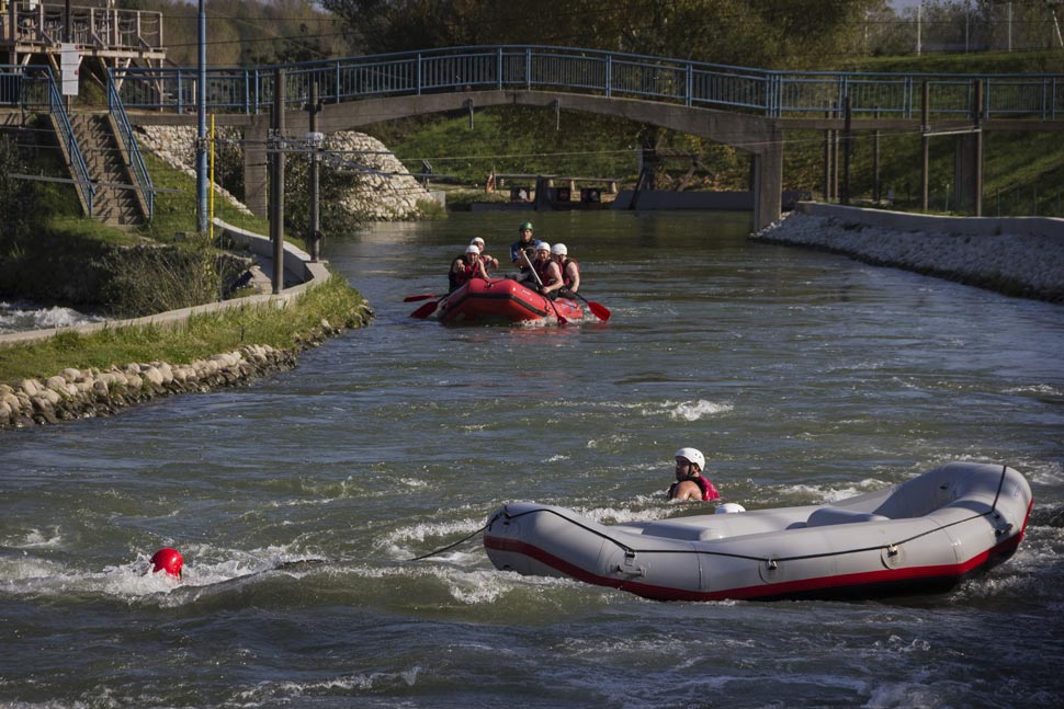 Rafting in Cunovo