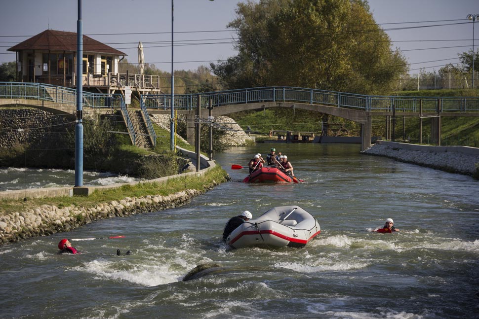 Rafting in Cunovo