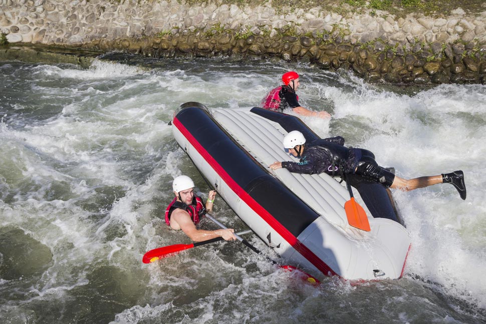 Rafting in Cunovo