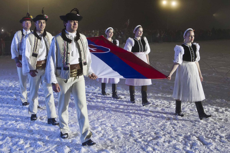 Opening of Winter Universiade 2015, Strbske Pleso, the High Tatras