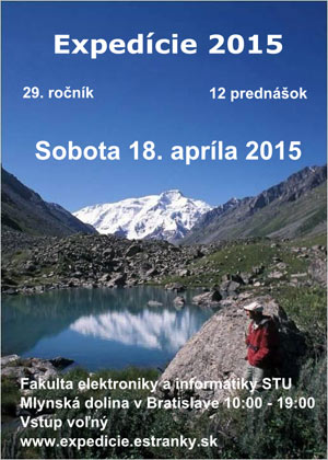 Expedície 2015 - plagát