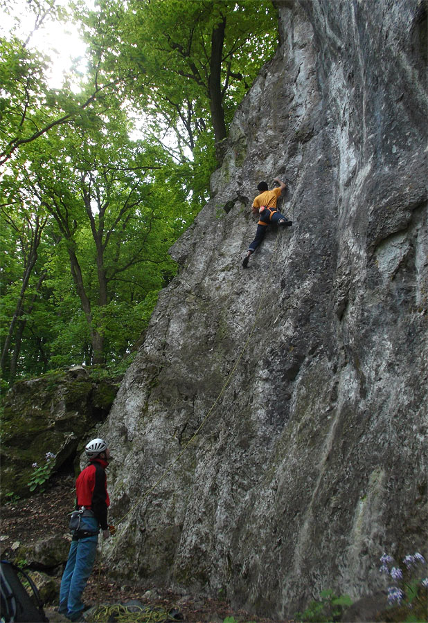 V ceste Spiaca krásavica (7) na Veľkej Javorovej veži