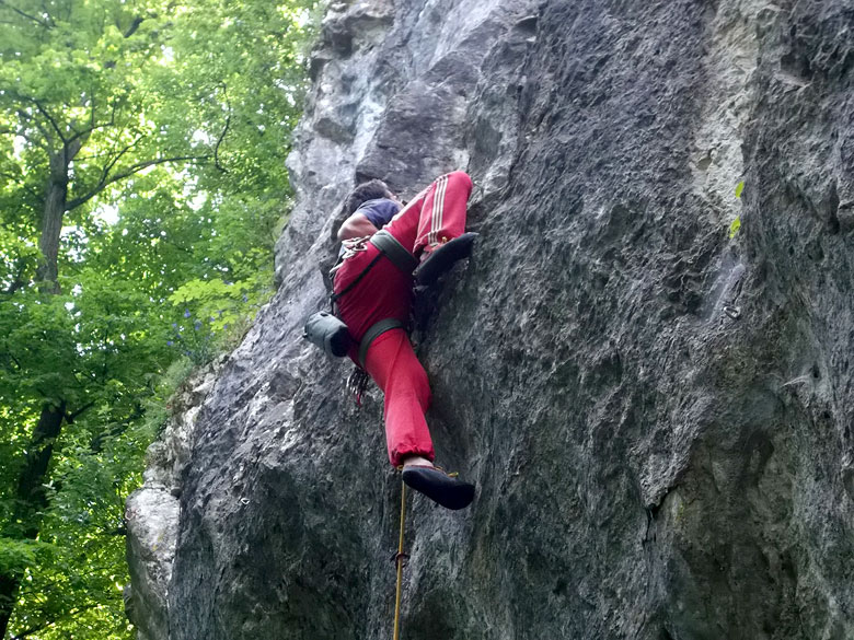 V ceste Paternoster na nevýraznej Veľkej Javorovej veži