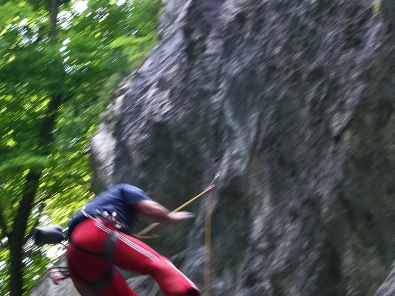 V ceste Paternoster na nevýraznej Veľkej Javorovej veži