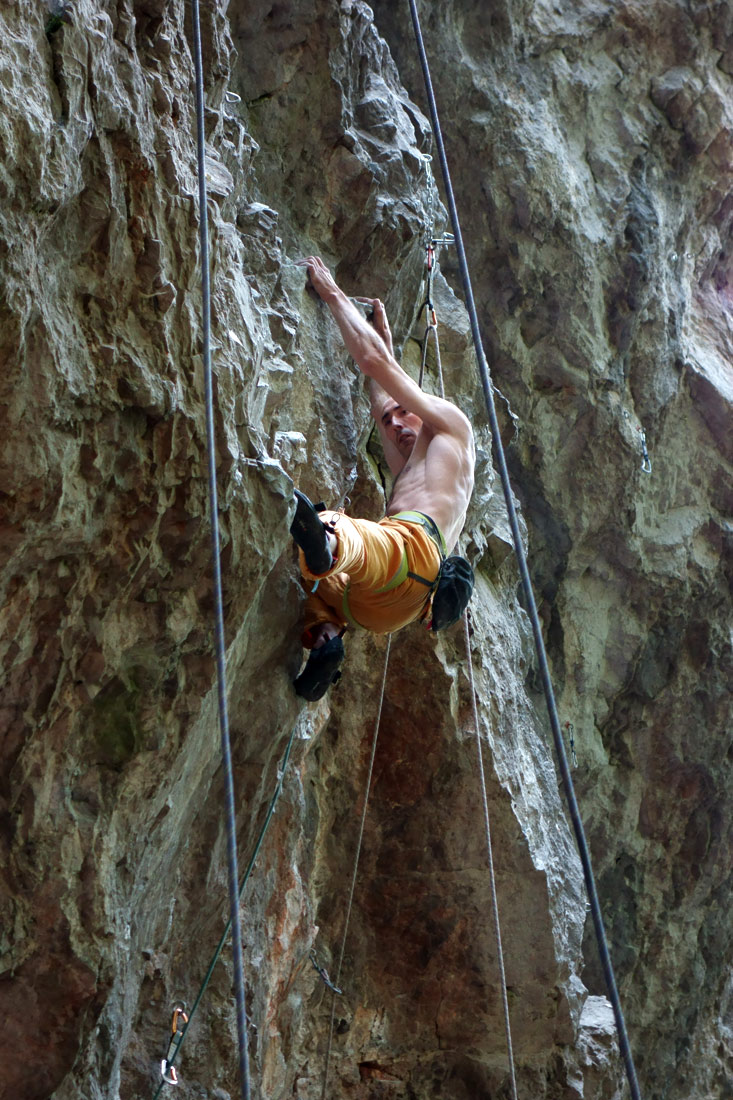 Climbing at Alternativka Rocks