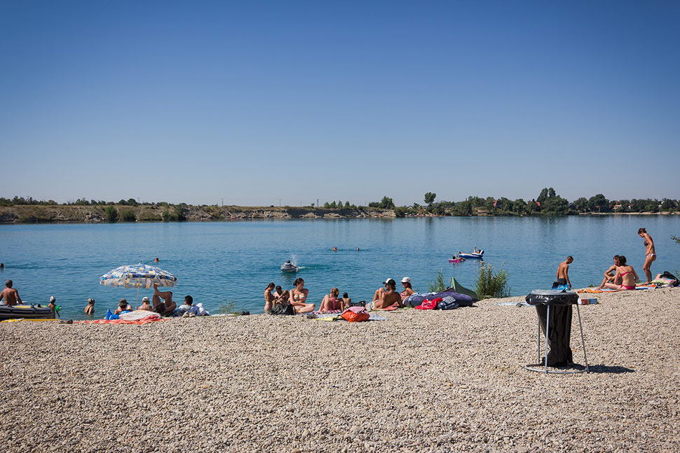 Jazero Nové Košariská 1 Lake near Bratislava