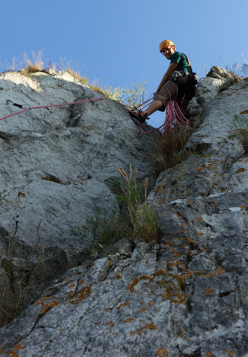 Mačacie lávky - štandovanie v zlaňáku