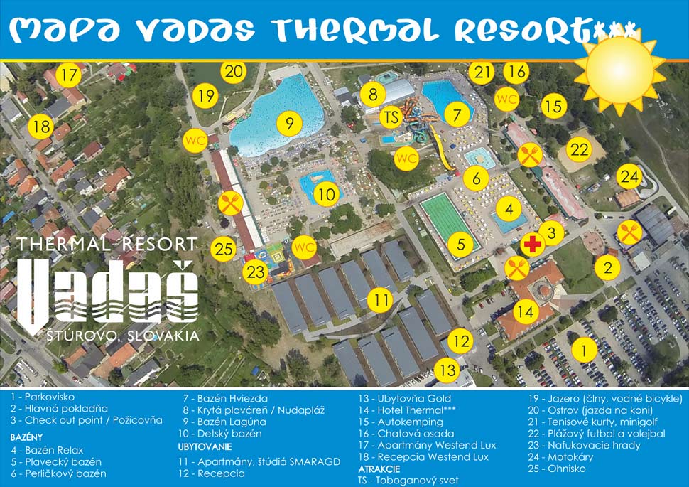 Termálne kúpalisko Vadaš Thermal Resort Štúrovo