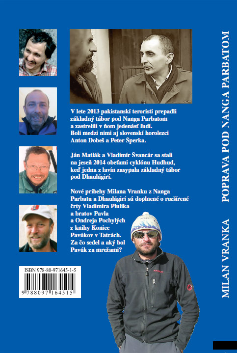Poprava pod Nanga Parbatom - zadná strana obálky