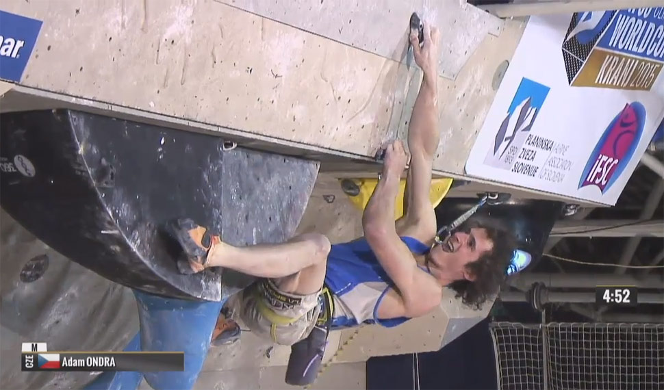 Adam Ondra zbieral zlato
