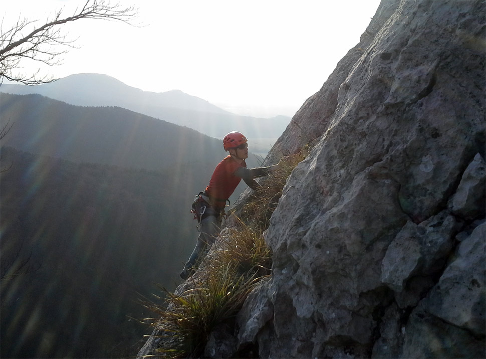 Takmer jarné popoliezanie na Kršlenici