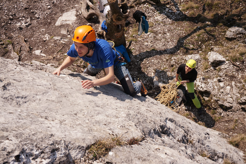 Takmer jarné popoliezanie na Kršlenici